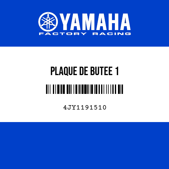 PLAQUE DE BUTEE 1