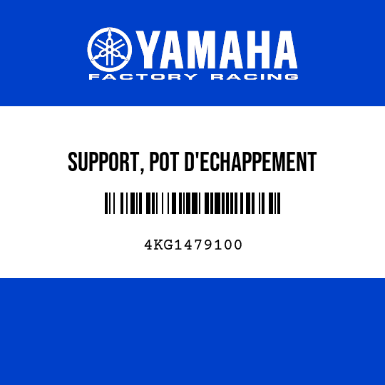 SUPPORT, POT D'ECHAPPEMENT