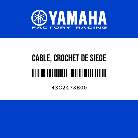 CABLE, CROCHET DE SIEGE