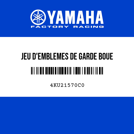 JEU D'EMBLEMES DE GARDE BOUE
