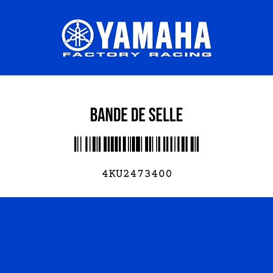 BANDE DE SELLE