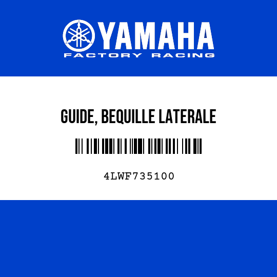 GUIDE, BEQUILLE LATERALE