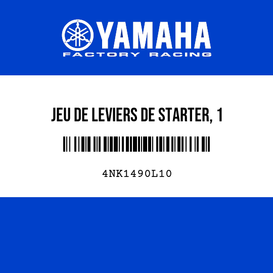 JEU DE LEVIERS DE STARTER, 1