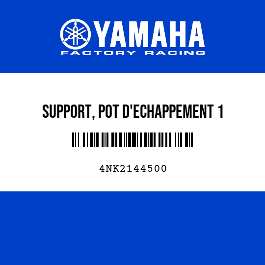 SUPPORT, POT D'ECHAPPEMENT 1