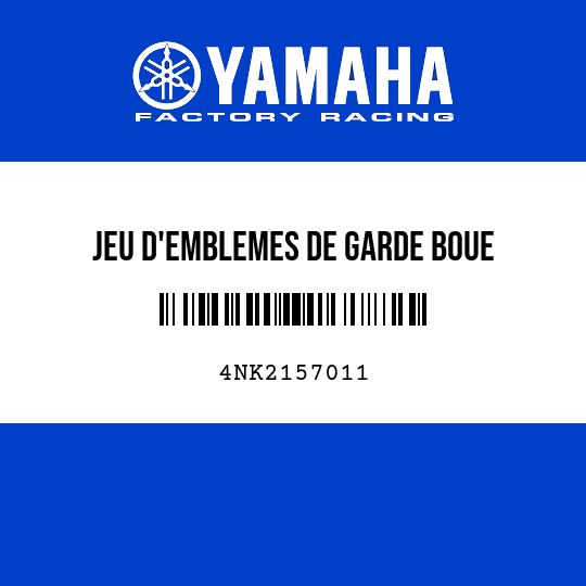 JEU D'EMBLEMES DE GARDE BOUE