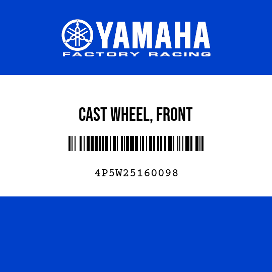 CAST WHEEL, FRONT