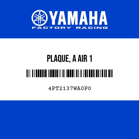 PLAQUE, A AIR 1