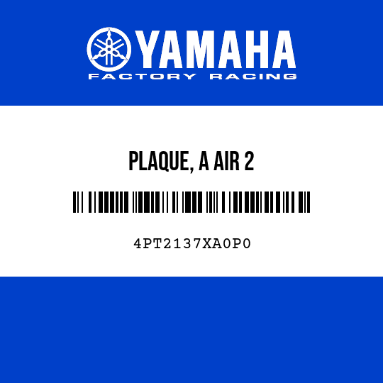 PLAQUE, A AIR 2