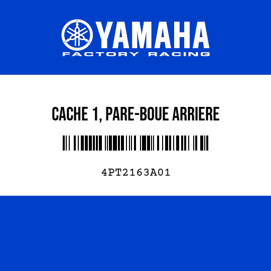 CACHE 1, PARE-BOUE ARRIERE