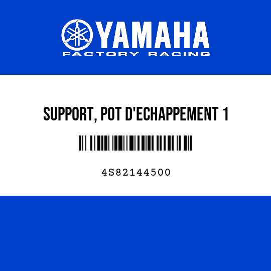 SUPPORT, POT D'ECHAPPEMENT 1