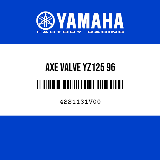 AXE VALVE YZ125 96