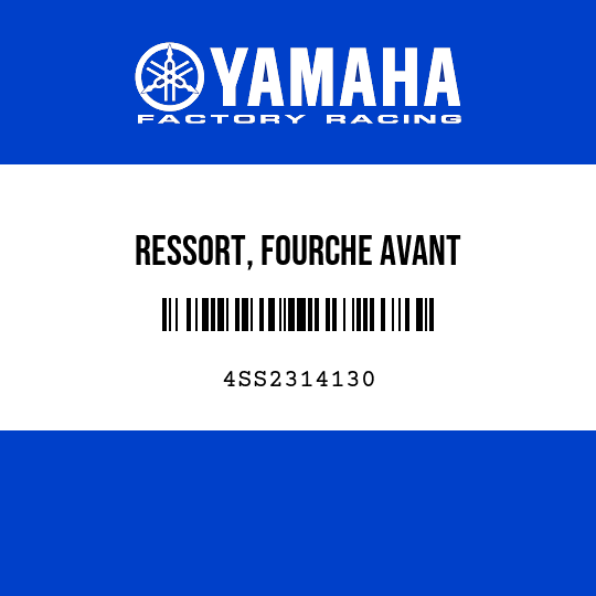 RESSORT, FOURCHE AVANT