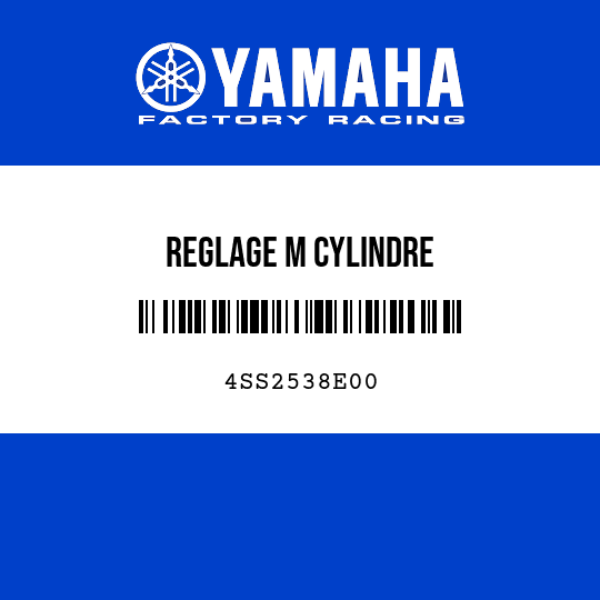 REGLAGE M CYLINDRE