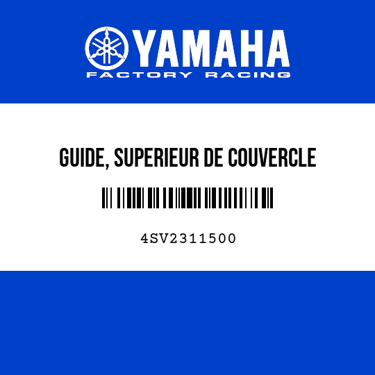 GUIDE, SUPERIEUR DE COUVERCLE