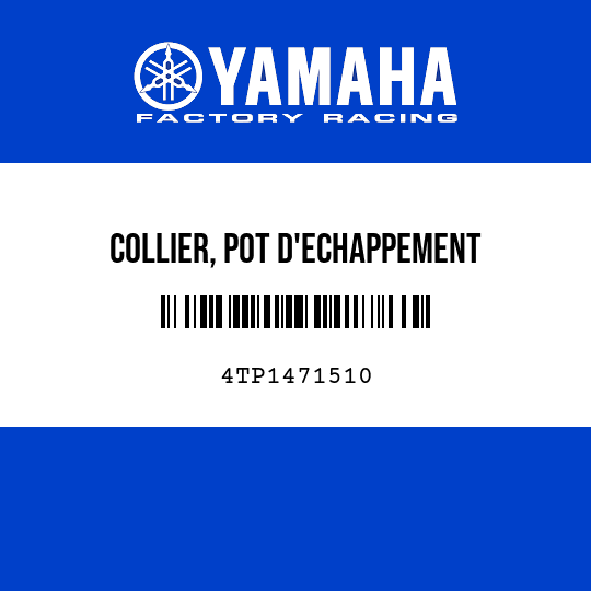 COLLIER, POT D'ECHAPPEMENT