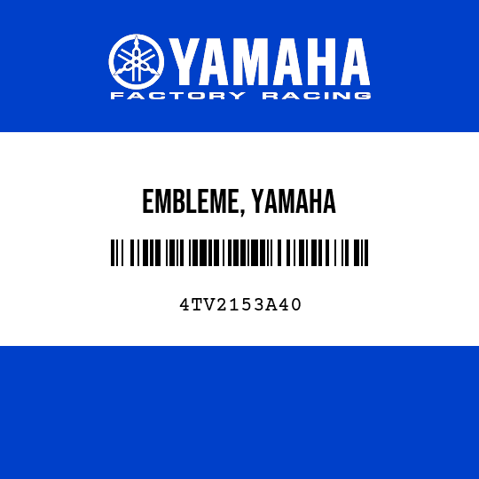 EMBLEME, YAMAHA