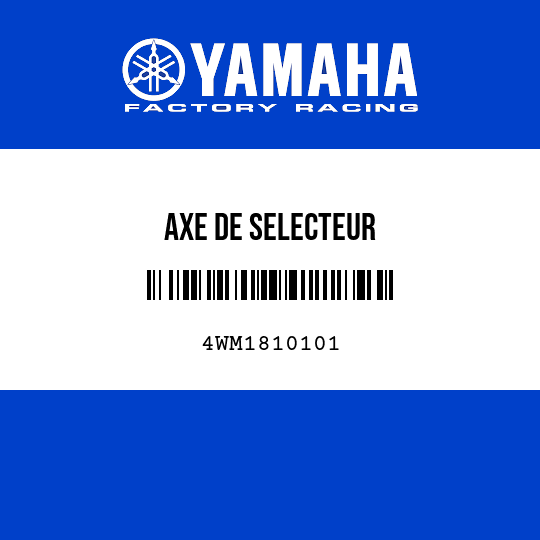 AXE DE SELECTEUR