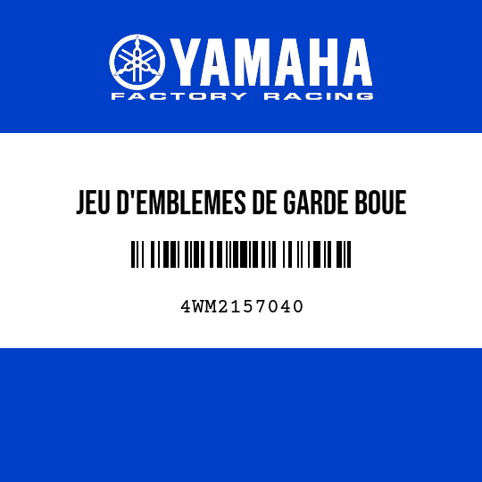 JEU D'EMBLEMES DE GARDE BOUE