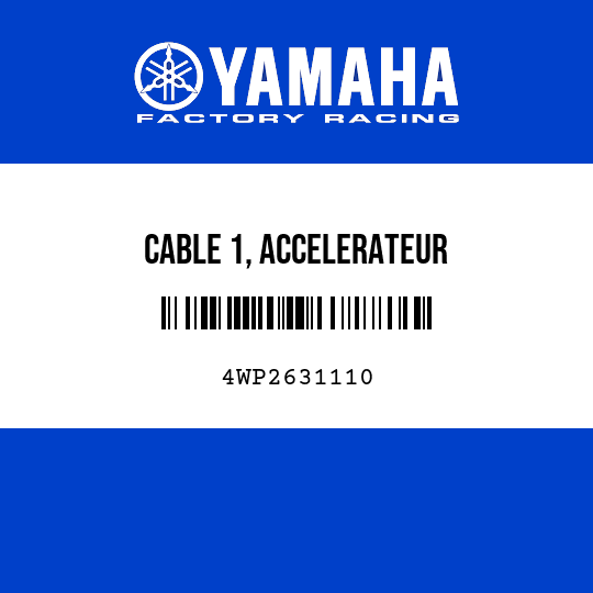 CABLE 1, ACCELERATEUR