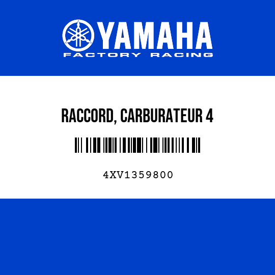 RACCORD, CARBURATEUR 4