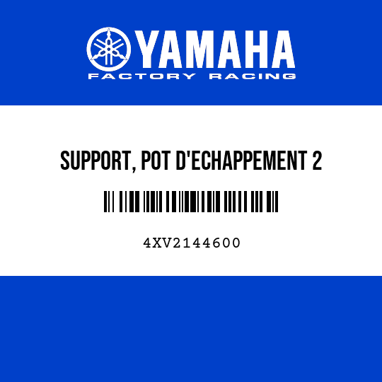 SUPPORT, POT D'ECHAPPEMENT 2