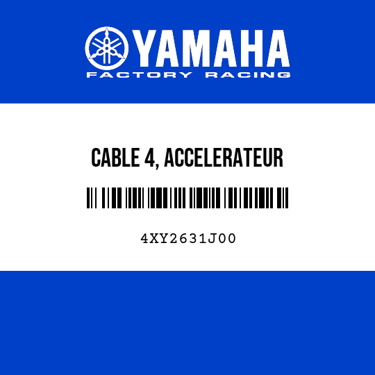 CABLE 4, ACCELERATEUR