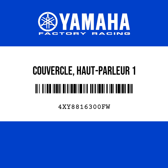 COUVERCLE, HAUT-PARLEUR 1