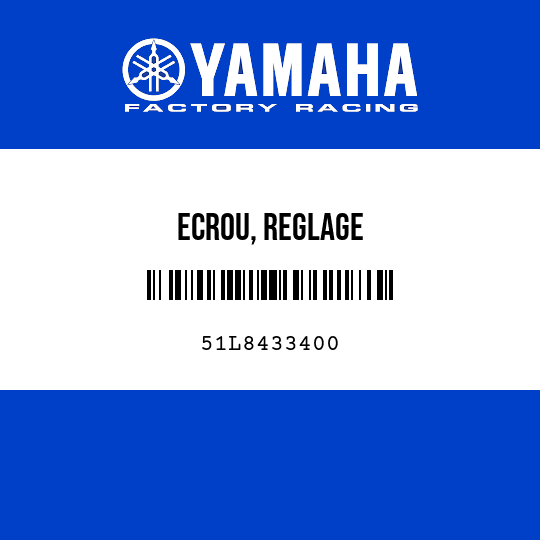 ECROU, REGLAGE