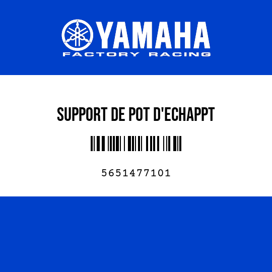 SUPPORT DE POT D'ECHAPPT