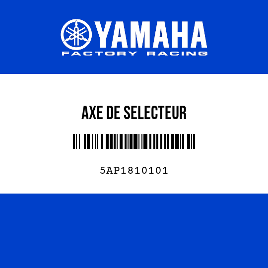 AXE DE SELECTEUR