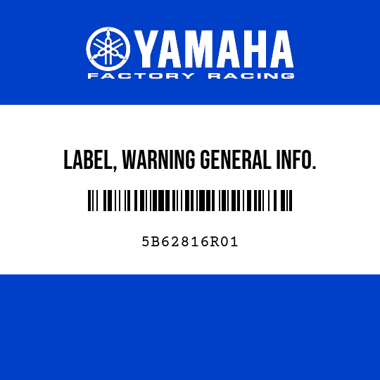 LABEL, WARNING GENERAL INFO.