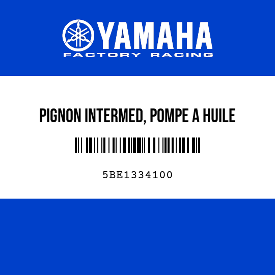 PIGNON INTERMED, POMPE A HUILE