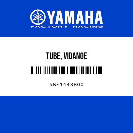 TUBE, VIDANGE