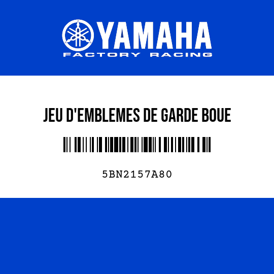 JEU D'EMBLEMES DE GARDE BOUE