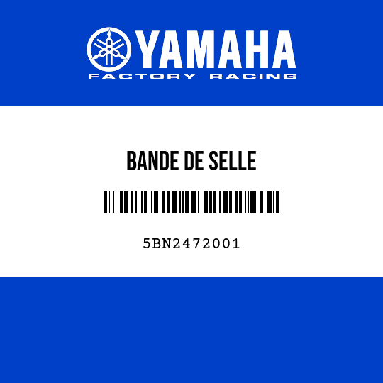 BANDE DE SELLE