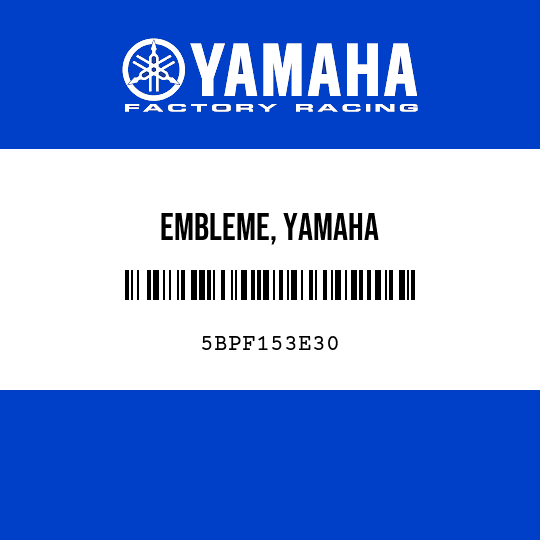 EMBLEME, YAMAHA