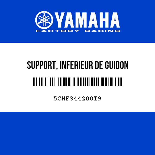 SUPPORT, INFERIEUR DE GUIDON