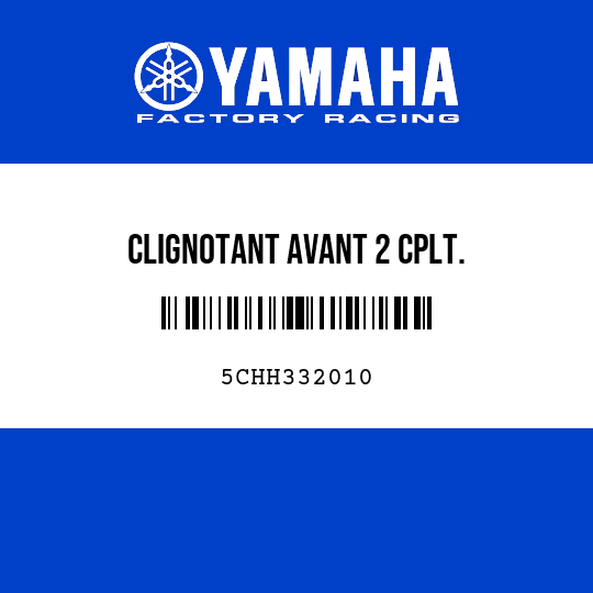 CLIGNOTANT AVANT 2 CPLT.