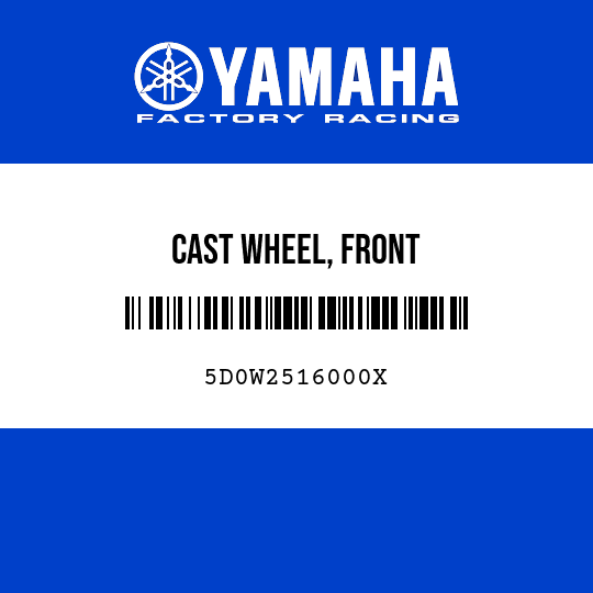 CAST WHEEL, FRONT