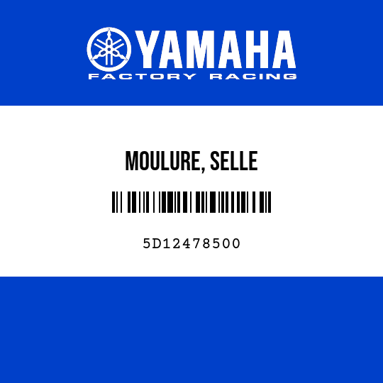 MOULURE, SELLE
