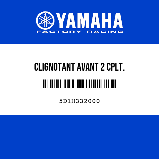 CLIGNOTANT AVANT 2 CPLT.