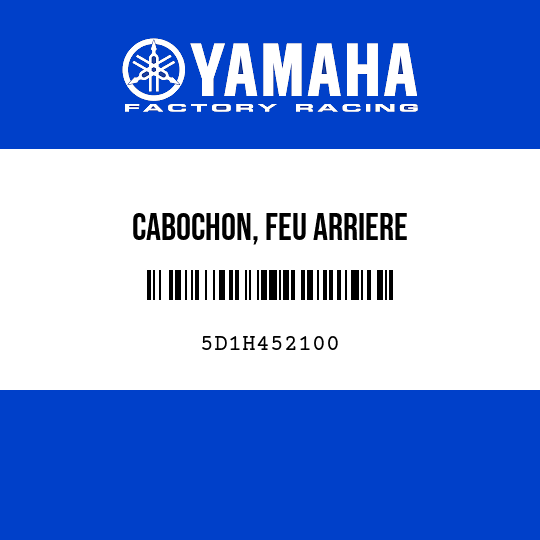 CABOCHON, FEU ARRIERE