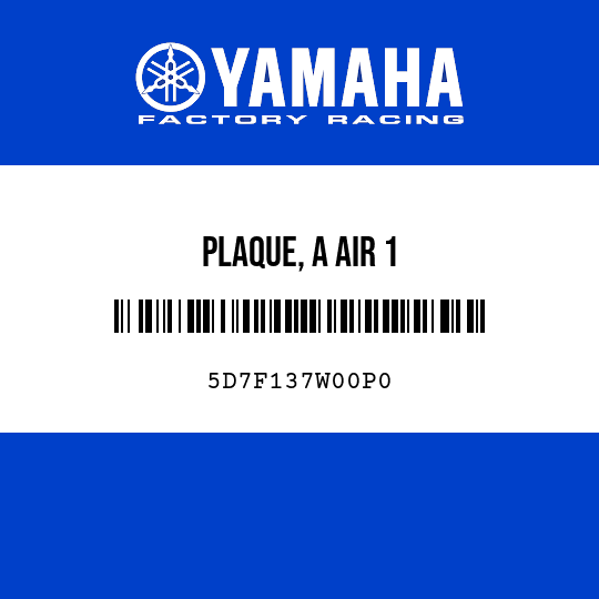 PLAQUE, A AIR 1