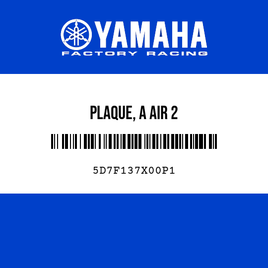 PLAQUE, A AIR 2
