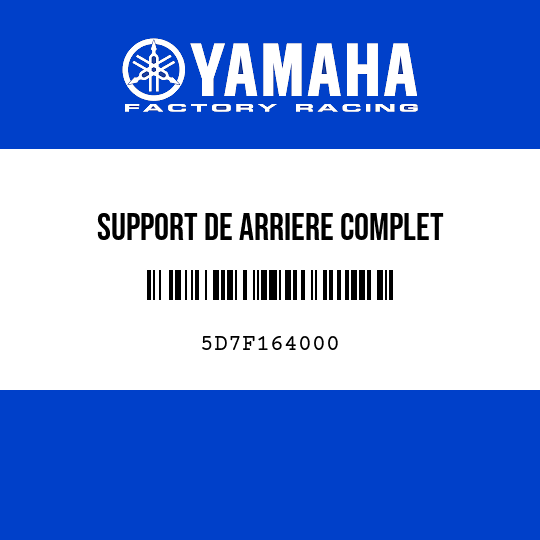 SUPPORT DE ARRIERE COMPLET