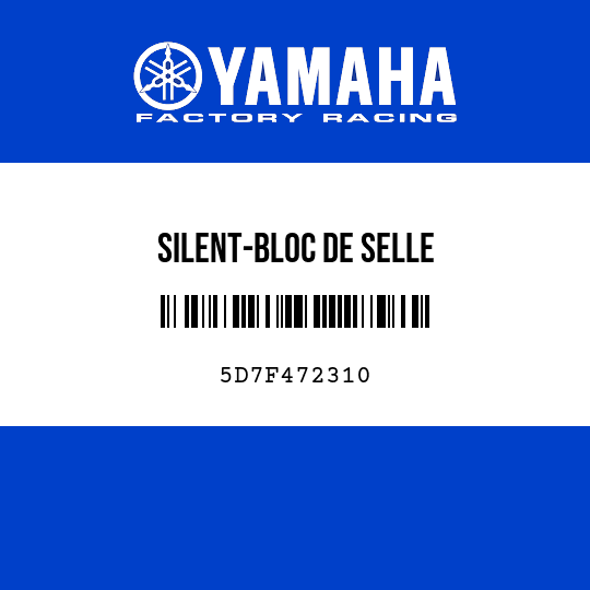 SILENT-BLOC DE SELLE