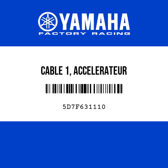 CABLE 1, ACCELERATEUR