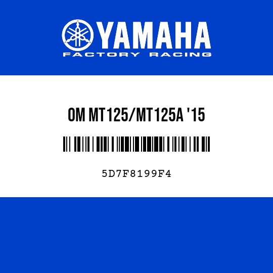 OM MT125/MT125A '15