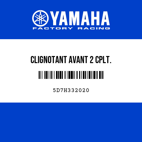 CLIGNOTANT AVANT 2 CPLT.