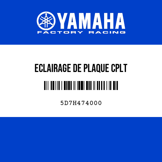 ECLAIRAGE DE PLAQUE CPLT